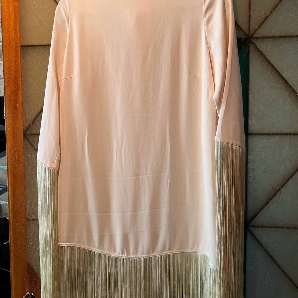 Mr Larkin Orella Tassel Dress, Ivory - Picture 6 of 10